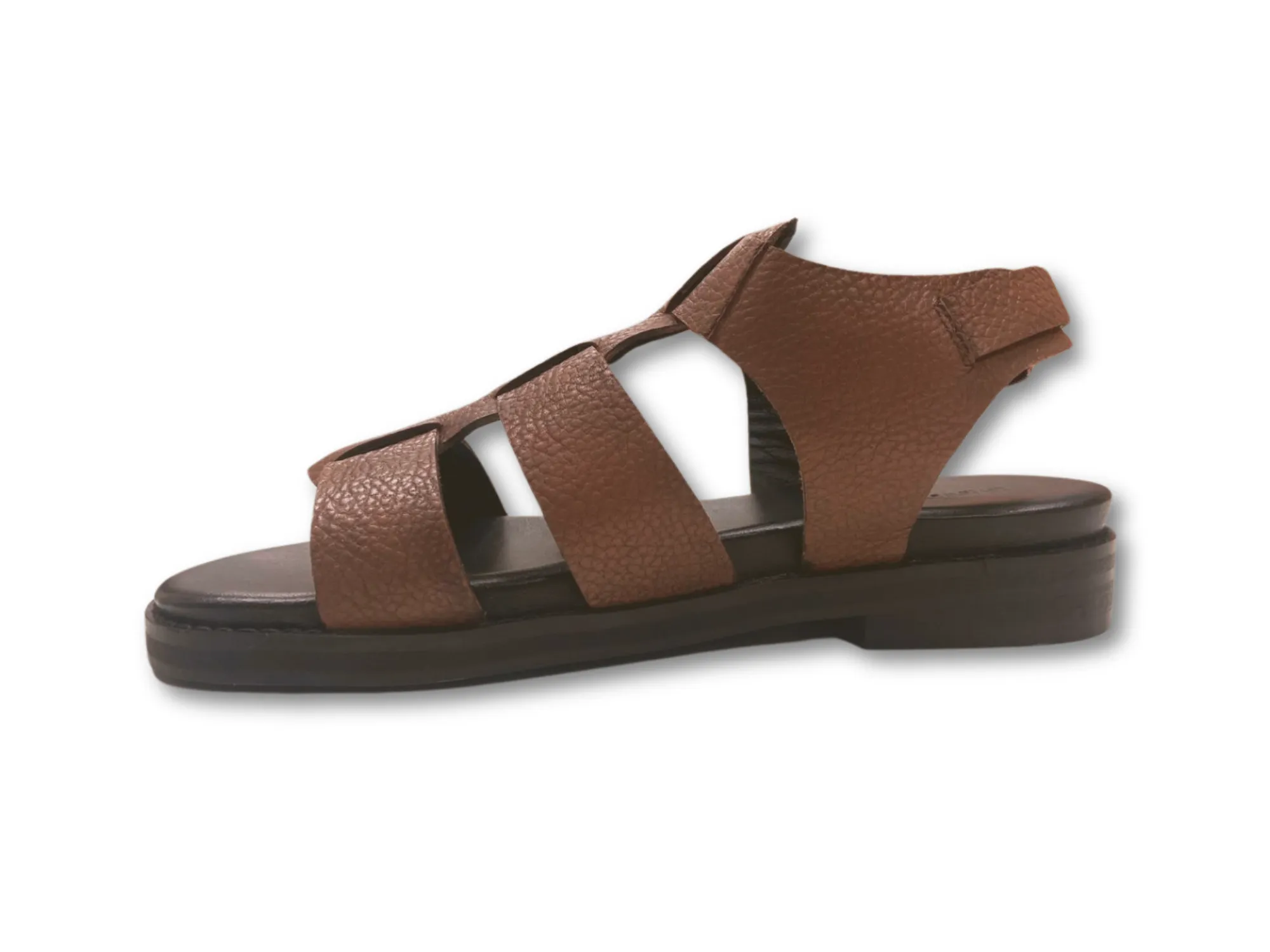 Vera combat platform sandal Brown