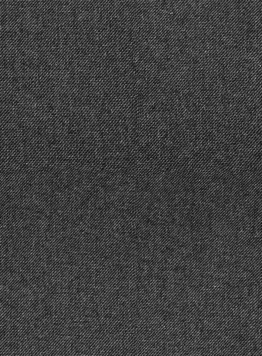 Vintage Dark Gray Weave Tweed Pants